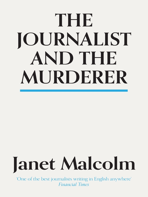 The Journalist and the Murderer (eBook)